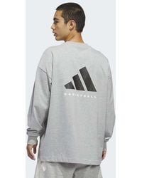 adidas Originals - Adidas Basketball Long Sleeve Tee (Gender Neutral) - Lyst