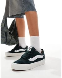 Vans - Knu Skool Chunky Suede Trainers - Lyst