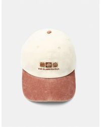 Pull&Bear - Island Rhythm Embroidered Cap - Lyst
