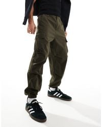 ASOS - Oversized Tapered Cargo Pants - Lyst