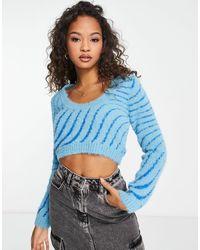 Cotton On - Cotton On Crop Knitted Sweater - Lyst