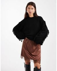 ASOS - – satin-minirock - Lyst