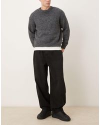 ASOS - Oversized Tapered Jeans - Lyst
