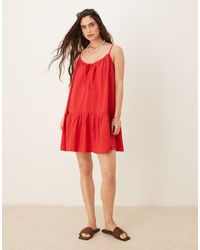 Jdy - Robe courte à ourlet tombant - Lyst
