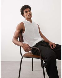 ASOS - Boxy Oversized Relaxed V-neck Vest - Lyst