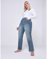 Yours Clothing - Barrel Leg Jeans - Lyst
