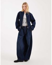 Collusion - Circular Design Collection Xl Balloon Jeans With Pleats - Lyst