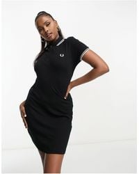 Fred Perry - Twin Tipped Polo Dress - Lyst