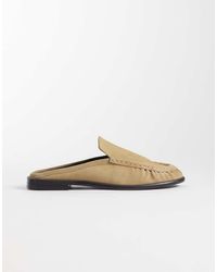 ASOS - Wide Fit Mystique Premium Loafer Mules - Lyst