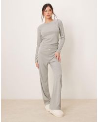 Abercrombie & Fitch - – nightwear – hose aus pointelle - Lyst