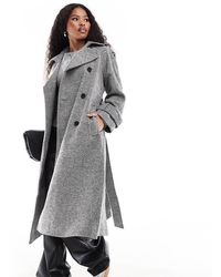 ASOS - Asos Design Petite Formal Trench Coat - Lyst