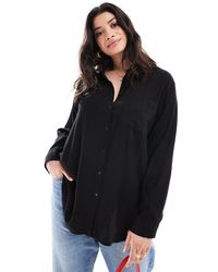 Vero Moda - Linen Blend Long Sleeved Shirt Co-ord - Lyst