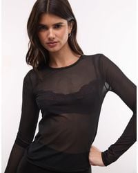 Noisy May - Mesh Top - Lyst