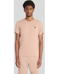 Lyle & Scott - Ss T-Shirts Jacquard Tape T-Shirt - Lyst