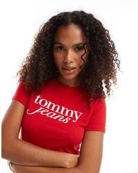 Tommy Hilfiger - Retro Script Baby T-Shirt - Lyst