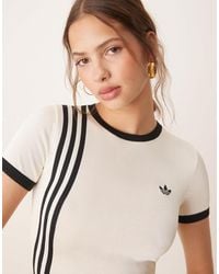 adidas Originals - Ballet Fine Knit T-shirt - Lyst
