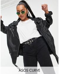 ASOS Leather jackets for Women | Online Sale up to 60% off | Lyst