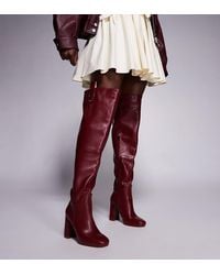 SIMMI - Simmi London Harrieta Wide Fit Heeled Over The Knee Boots - Lyst