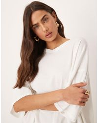 Free People - – devon – locker geschnittenes t-shirt - Lyst