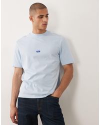HUGO - Hugo Cotton With Back Logo Print T-shirt - Lyst