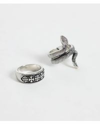 Reclaimed Vintage - Snake 2 Multi Ring Pack - Lyst