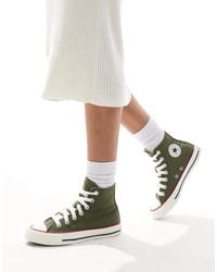 Converse - Chuck taylor all star - baskets montantes à larges lacets - Lyst