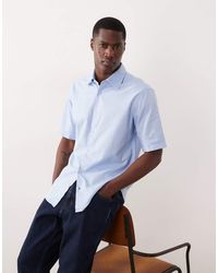 BOSS - Regular-Fit Overhemd Van Katoen Met Lange Mouwen En Knoopsluiting - Lyst