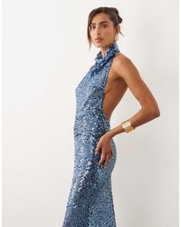 slim fit dress slacks Hattie Dress - Midnight, AU/UK 12 main image 0