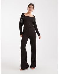 Vero Moda - Broek Met Glitter En Wijde Pijpen - Lyst