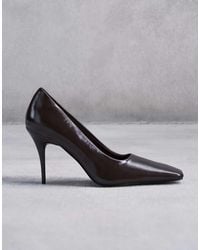 ASOS - Phillipa Square Toe High Heeled Court Shoes - Lyst