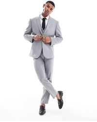 ASOS - Slim Fit Wool Mix Suit Jacket - Lyst