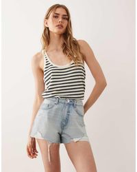 Miss Selfridge - Extreme Rip Shorts - Lyst