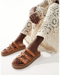 ALDO - Mariesoleil Footbed Sandals - Lyst