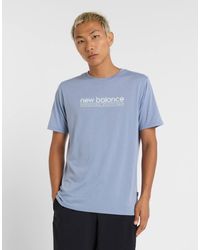 New Balance - Heathertech Athletic Gear T-Shirt - Lyst
