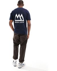 Marshall Artist - Mountain Back Print T-shirt - Lyst