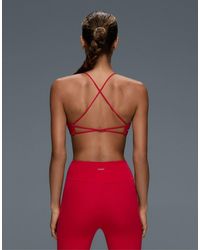 Oysho - Light-Support Comfortlux Cross-Back Sports Bra - Lyst