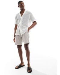 JJ Rebel - Linen Short - Lyst