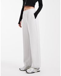 New Look - Premium Wide Leg jogger - Lyst