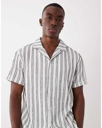 Brave Soul - Co-Ord Textured Short Sleeve Shirt - Lyst