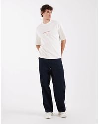 SELECTED - Landon - jean ample - foncé brut - Lyst