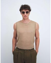 ASOS - Relaxed Knit Lightweight Tank Top - Lyst