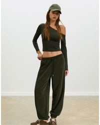 Stradivarius - – weiche, weite jogginghose - Lyst