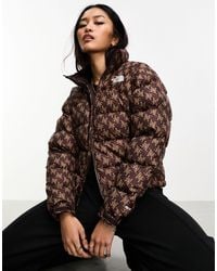 The North Face - 1996 Retro Nuptse Down Puffer Jacket With Monogram Print - Lyst