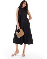 French Connection - Tiered Ruffle Midaxi Dress - Lyst