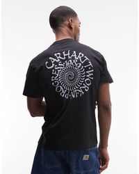 Carhartt - Spirals Back Print T-Shirt - Lyst