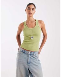 JJXX - Ribbed Vest With Scoop Neck - Lyst