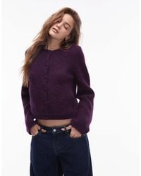 & Other Stories - Alpaca Wool Blend Cardigan Jacket With Jet Pockets - Lyst