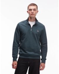 Paul Smith - Paul Smith Zebra Logo Regular Fit Half Zip Jumper - Lyst