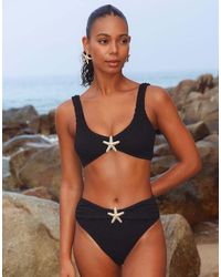 Moda Minx - Baylys Scrunch Knot Bikini Top - Lyst