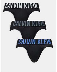 Calvin Klein - Intense Power 3 Pack Cotton Hipster Briefs - Lyst
